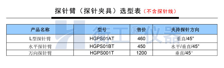衡工探針臂 探針夾具 探針調(diào)整座 探針座  夾卡具 微調(diào)定位器 探針臺 銅鎢鋼探針